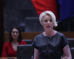 Prapor Društva TIGR Primorske ponovno na proslavi ob Dnevu državnosti