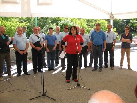 Spominska slovesnost v Ocizli