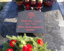 Odprtje spominske plošče Antonu Kešu Stojanu 