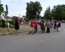 SPOŠTLJIV SPOMIN NA BORCE PROTI FAŠIZMU 
