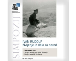 PREDSTAVITEV ZBORNIKA O IVANU RUDOLFU V TRŽAŠKEM KNJIŽNEM SREDIŠČU V PETEK, 23. 11. 2018, OB 18. URI 
