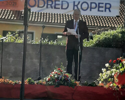 Proslava ob 77. ustanovitvi partizanskega mornariškega odreda Koper