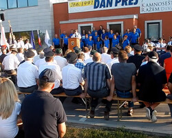 Spominska slovesnost pri spomeniku Dan prej - Divača 2019