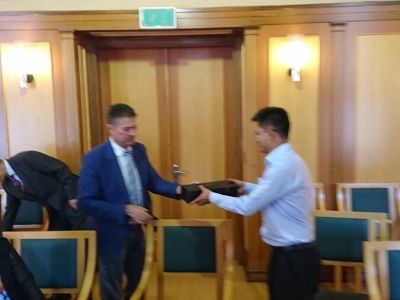 Obisk polk. YANG Guanga, vojaškega atašeja Veleposlaništva Republike Kitajske v Sloveniji