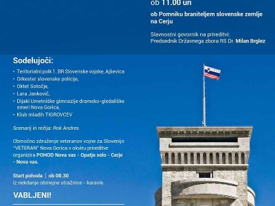 Vabljeni na praznovanje dneva miru