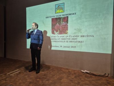 Novoletno srečanje članov Društva TIGR Primorske
