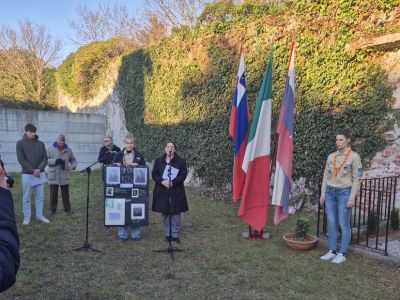 Slovesnost na Opčinah v spomin na ustreljene obsojence 2. tržaškega procesa
