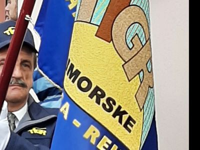 Polaganje cvetja v OE za Slovensko Istro 