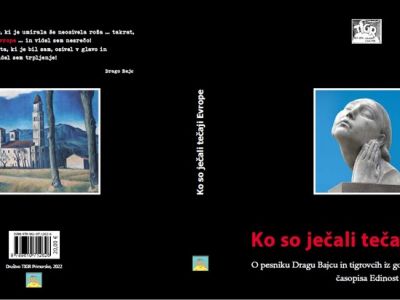 Nakup knjige o vipavskem pesniku in tigrovcu Dragu Bajcu ter tigrovcih iz goriškega poduredništva časopisa Edinost