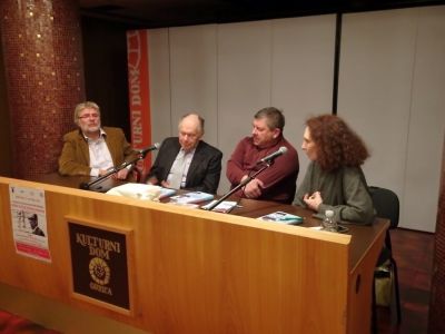 PREDSTAVITEV PONATISA KNJIGE ZORKA JELINČIČA POD SVINČENIM NEBOM