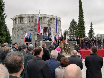 SVEČANA PRIREDITEV V POČASTITEV SPOMINA NA KONEC 1. SVETOVNE VOJNE