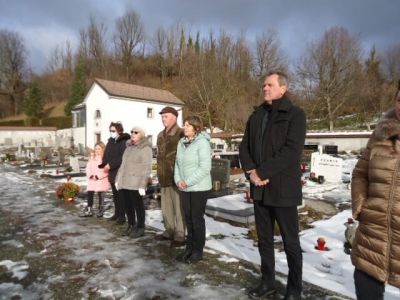 Počastitev spomina na Ivana Vadnala 