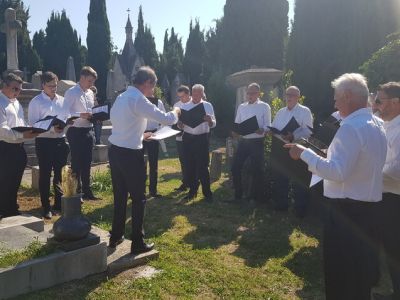 Recital na bazoviški gmajni in slovesnost pri Sv. Ani 6. 9. 2021