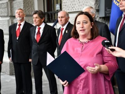 SPOROČILO ZA JAVNOST: Državna sekretarka Humar na spominski slovesnosti ob obletnici ustrelitve bazoviških junakov v Ljubljani