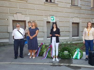 Svečanost na Kongresnem trgu v Ljubljani 