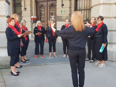 Svečanost na Kongresnem trgu v Ljubljani 