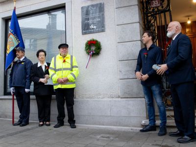Zahvala za prispevek k ohranjanju zgodovinskega spomina na tigrovca Ivana Lenčka 
