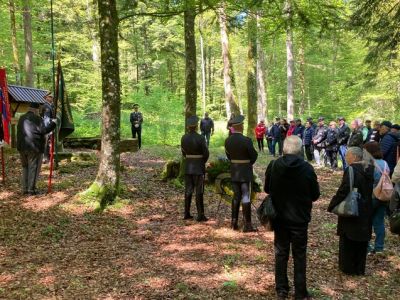 Proslava na Mali gori nad Ribnico - 10. 5. 2025 