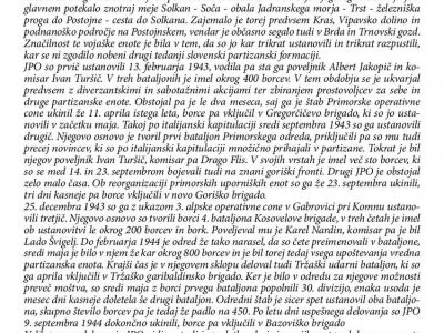 Vabilo na proslavo ob 76. obletnici napada Južnoprimorskega odreda na fašistično kolono
